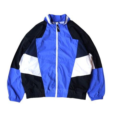 replica los angeles track jacket|Replica Los Angeles Track Jacket in Royal & Multi .